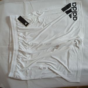 Adidas White Crazylight Athletic Shorts Size 4XL